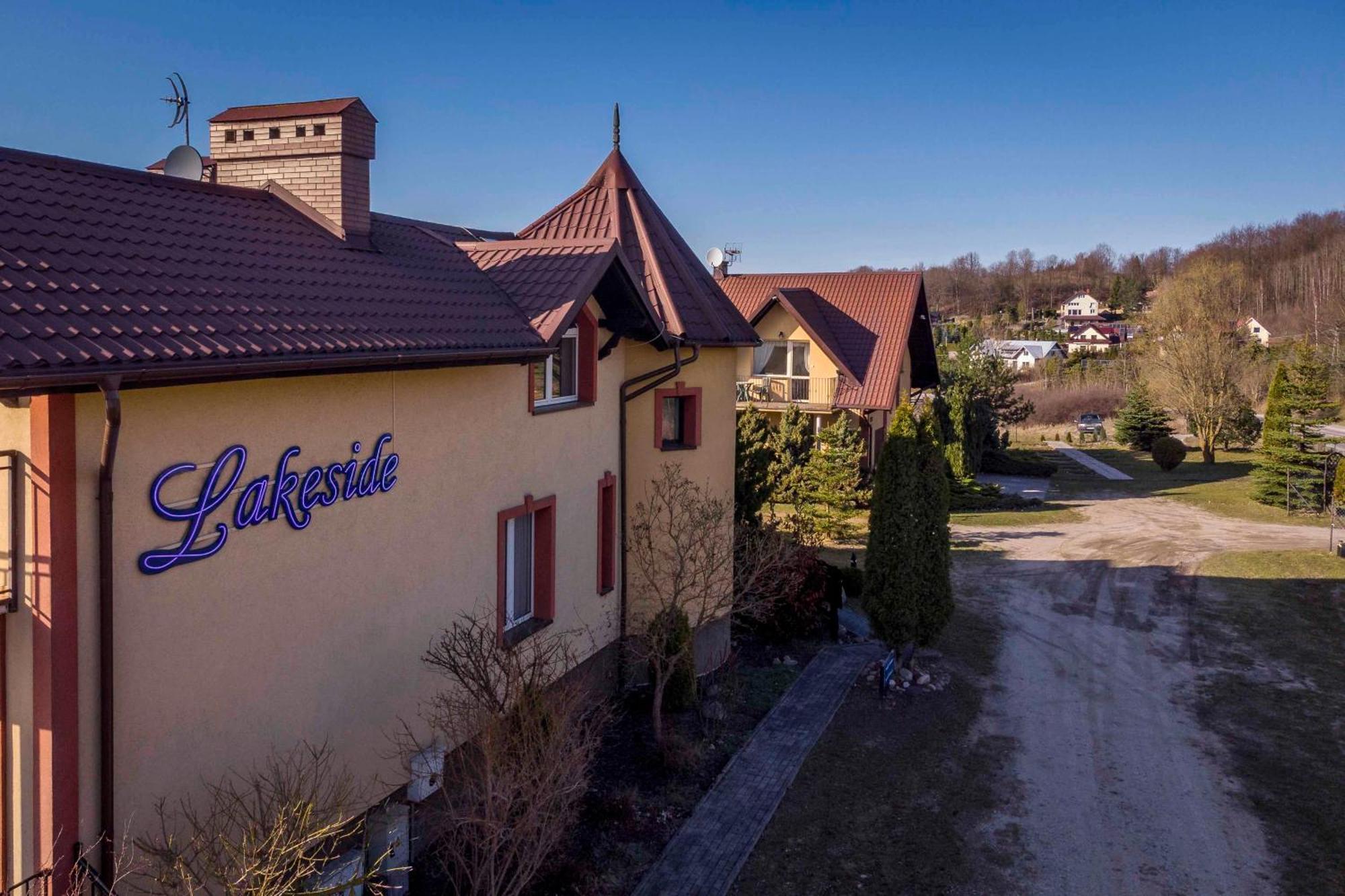 Hotel Pensjonat Nad Jeziorem Lakeside Brodnica Dolna Zewnętrze zdjęcie