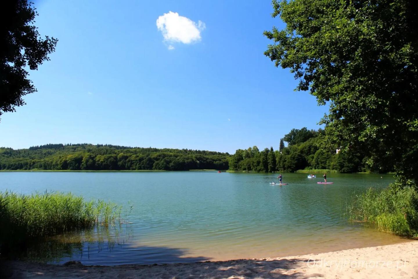 Hotel Pensjonat Nad Jeziorem Lakeside Brodnica Dolna Zewnętrze zdjęcie