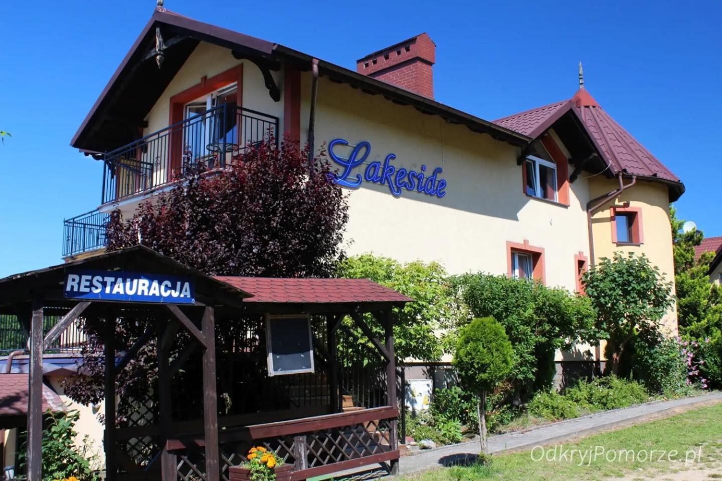 Hotel Pensjonat Nad Jeziorem Lakeside Brodnica Dolna Zewnętrze zdjęcie